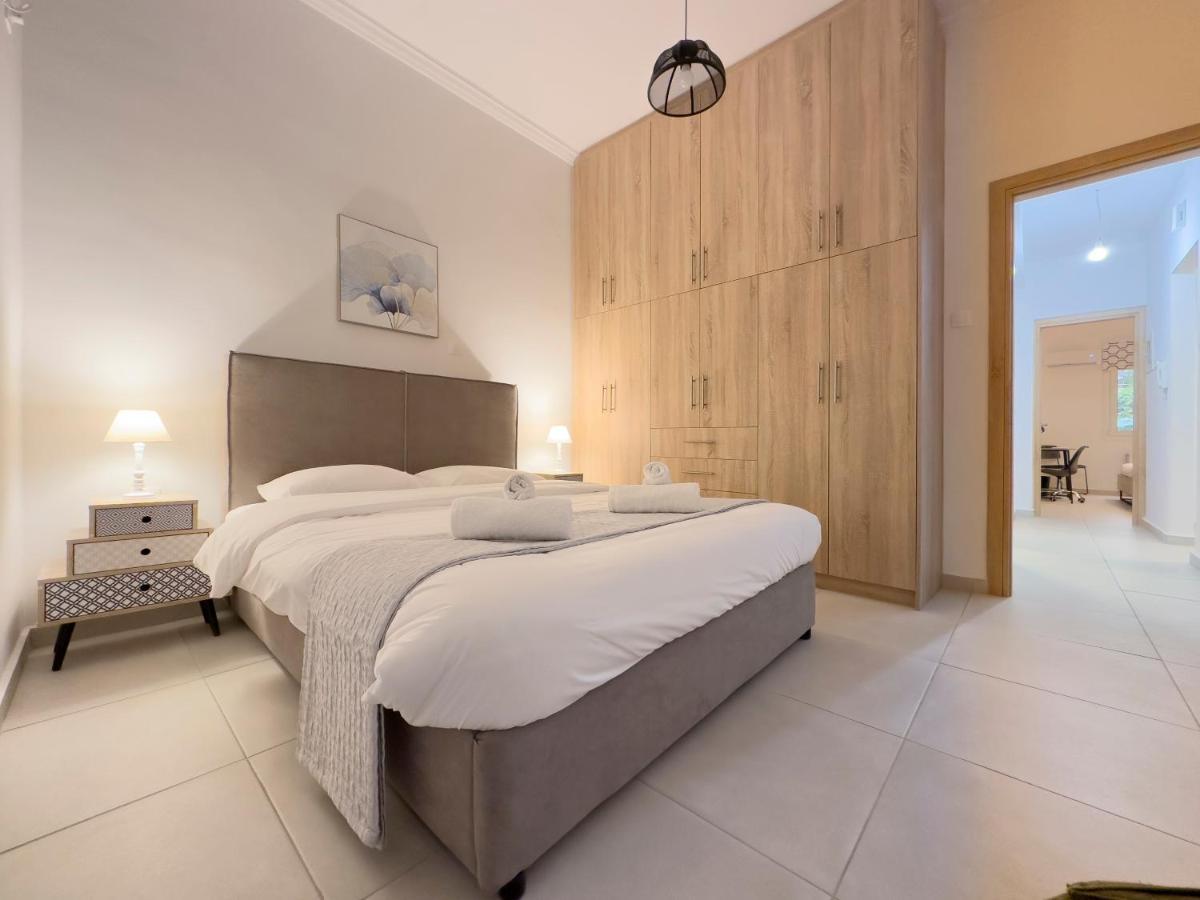 Aventura Comfortable 90Sqm Apt In Kato Patisia Lejlighed Athen Eksteriør billede