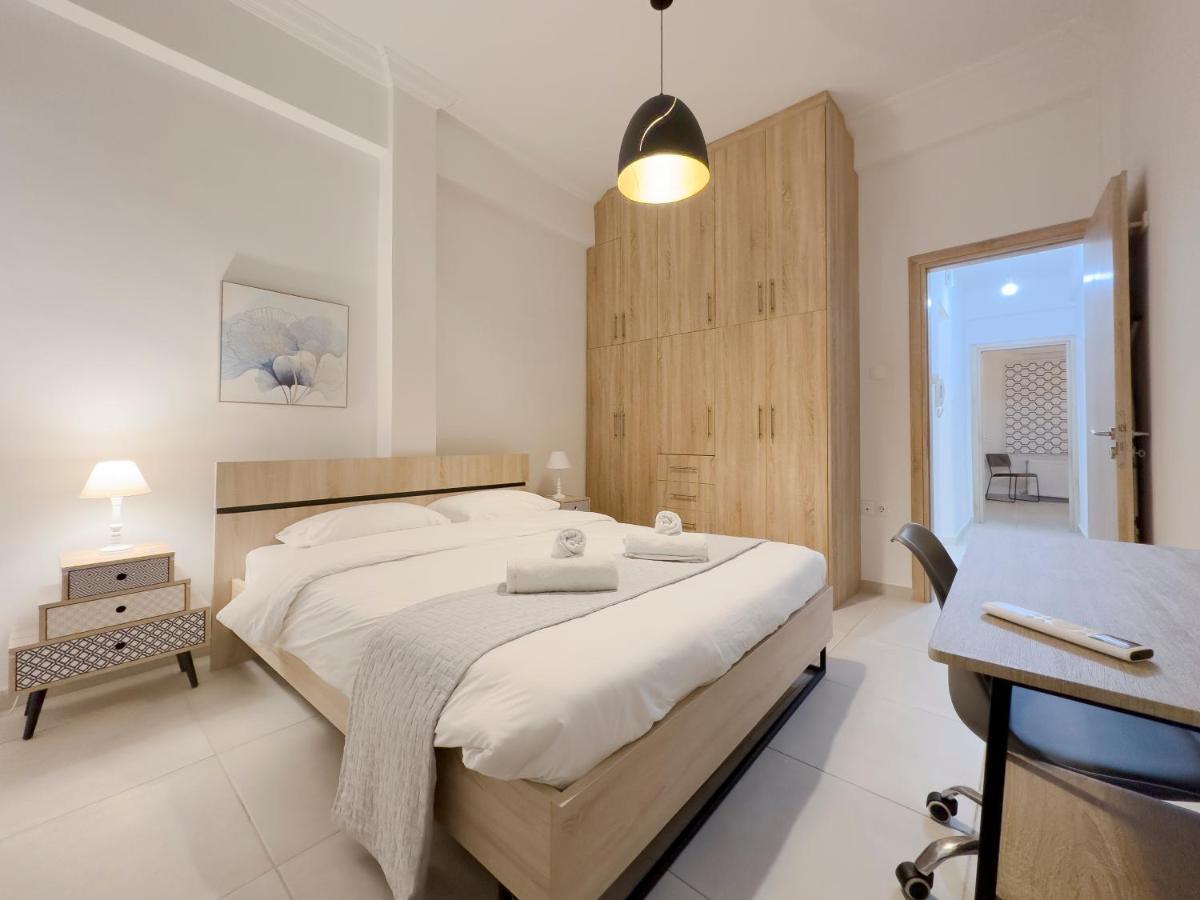 Aventura Comfortable 90Sqm Apt In Kato Patisia Lejlighed Athen Eksteriør billede