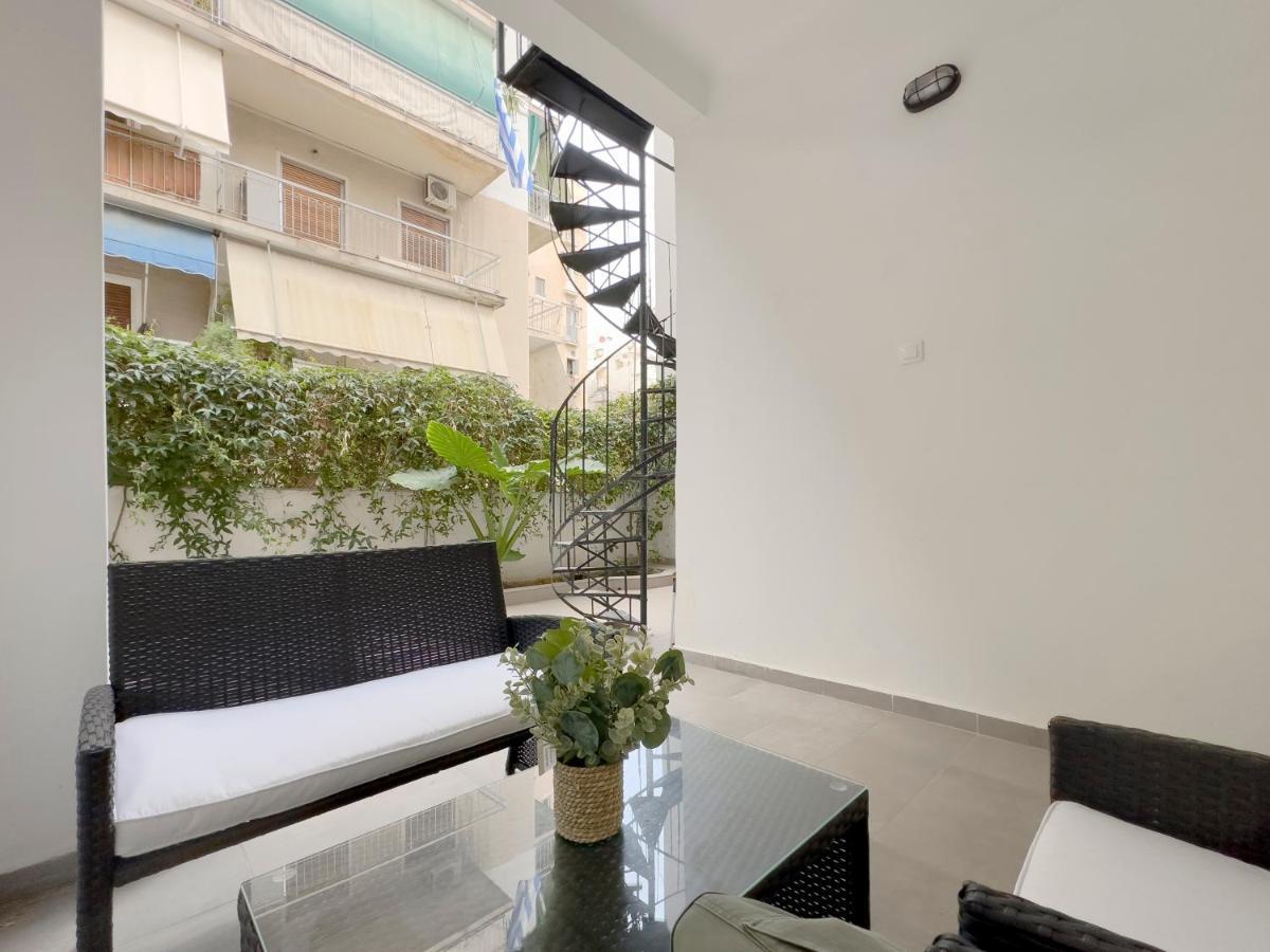 Aventura Comfortable 90Sqm Apt In Kato Patisia Lejlighed Athen Eksteriør billede